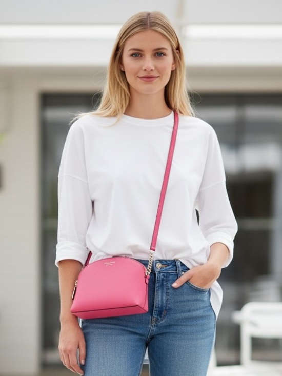 kate spade Handbags - kate spade Pink Cameron Crossbody Dome Bag